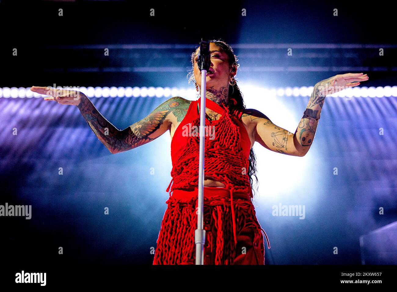 Italien 29. November 2022 Kehlani - Blue Water Road - live in Fabrique in Mailand © Andrea Ripamonti / Alamy Stockfoto