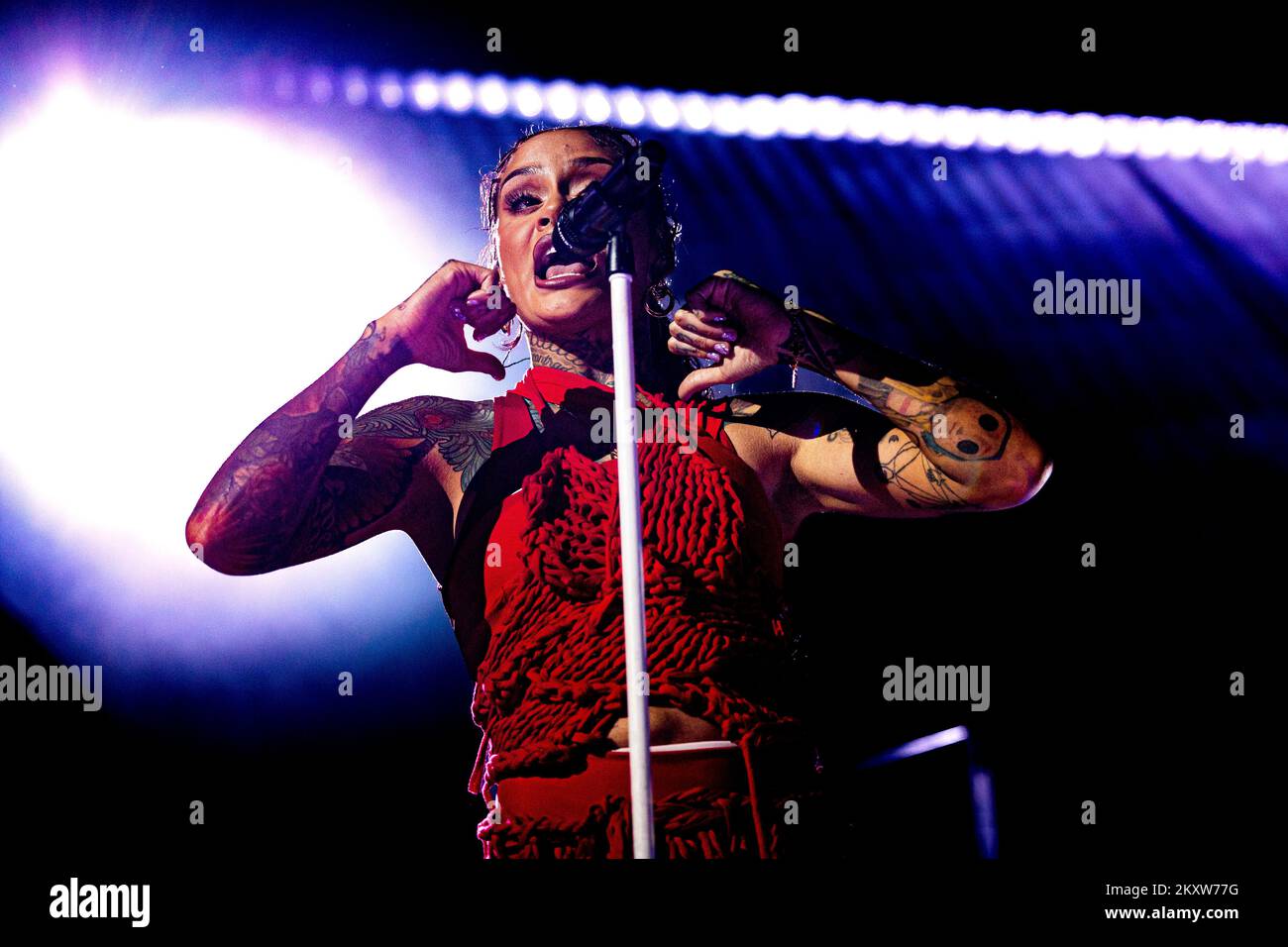 Italien 29. November 2022 Kehlani - Blue Water Road - live in Fabrique in Mailand © Andrea Ripamonti / Alamy Stockfoto