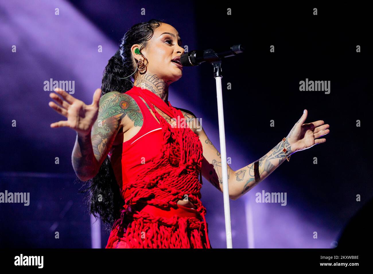 Italien 29. November 2022 Kehlani - Blue Water Road - live in Fabrique in Mailand © Andrea Ripamonti / Alamy Stockfoto