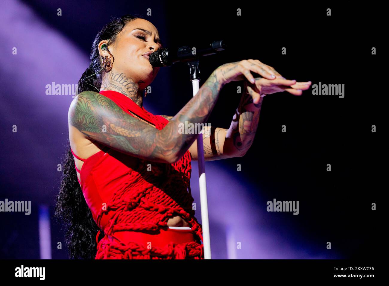 Italien 29. November 2022 Kehlani - Blue Water Road - live in Fabrique in Mailand © Andrea Ripamonti / Alamy Stockfoto
