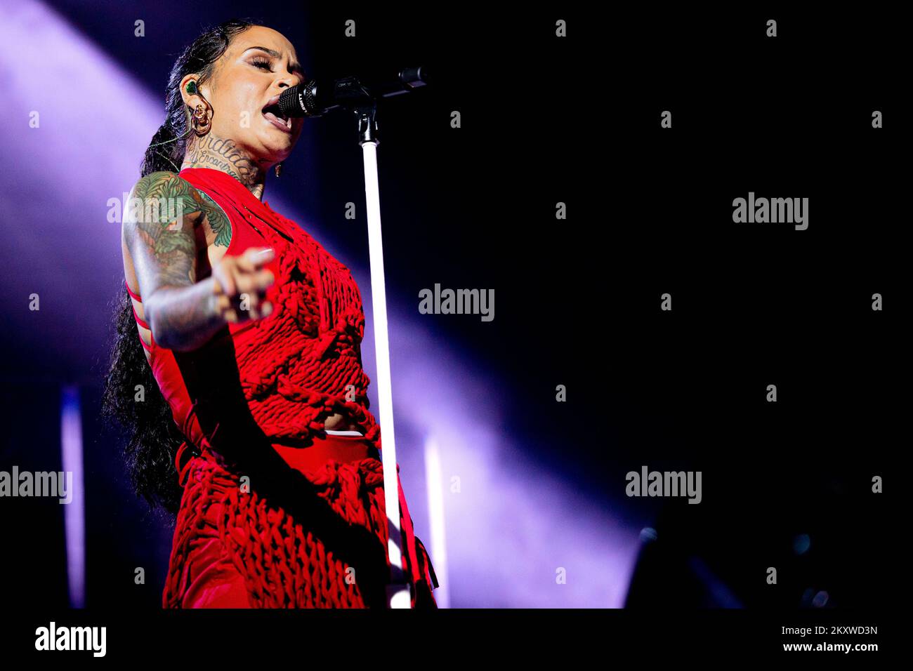 Italien 29. November 2022 Kehlani - Blue Water Road - live in Fabrique in Mailand © Andrea Ripamonti / Alamy Stockfoto