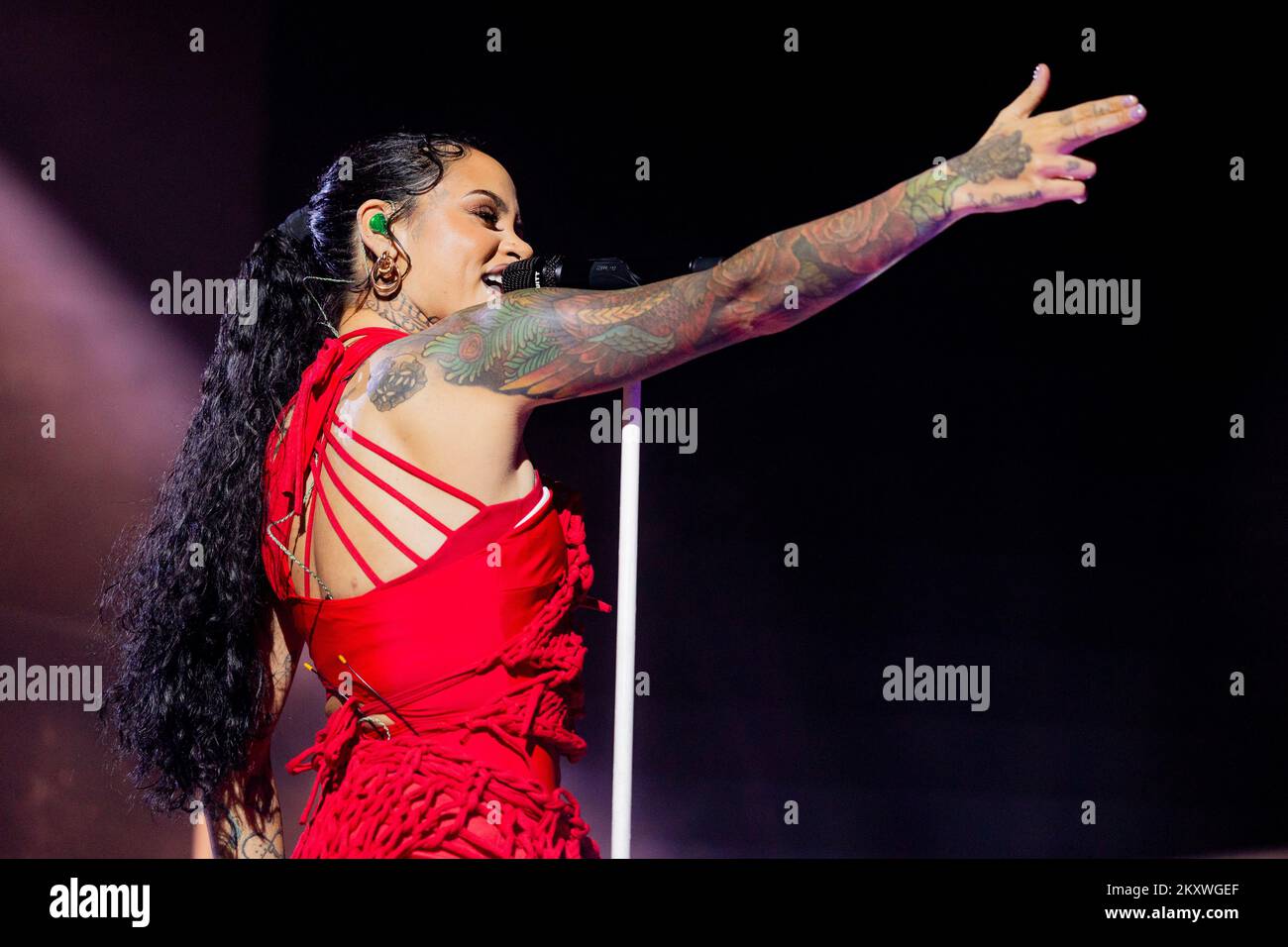 Italien 29. November 2022 Kehlani - Blue Water Road - live in Fabrique in Mailand © Andrea Ripamonti / Alamy Stockfoto