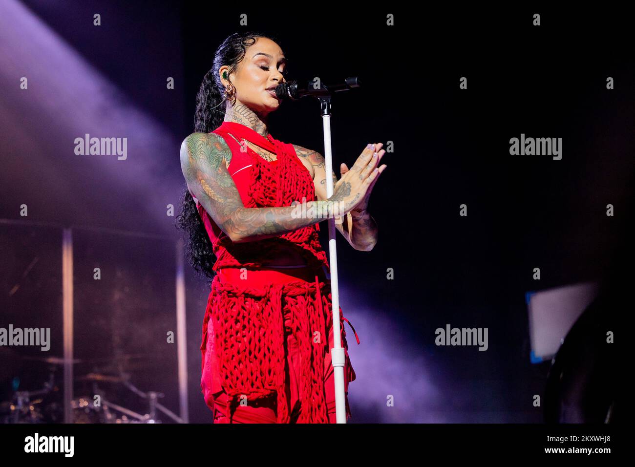 Italien 29. November 2022 Kehlani - Blue Water Road - live in Fabrique in Mailand © Andrea Ripamonti / Alamy Stockfoto