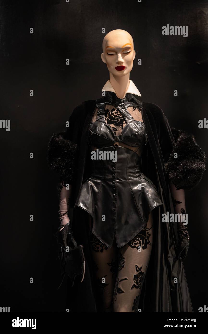 Thierry Mugler Couturissime Show im Brooklyn Museum of Art in Brooklyn, New York City Stockfoto