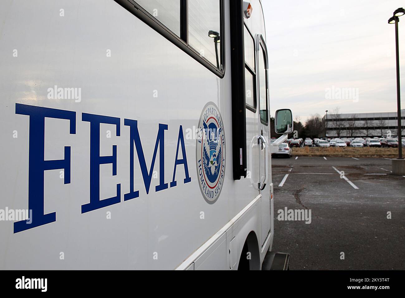 Gemeinsame Außenstelle. Hurrikan Sandy Aus New Jersey. Fotos zu Katastrophen- und Notfallmanagementprogrammen, Aktivitäten und Beamten Stockfoto