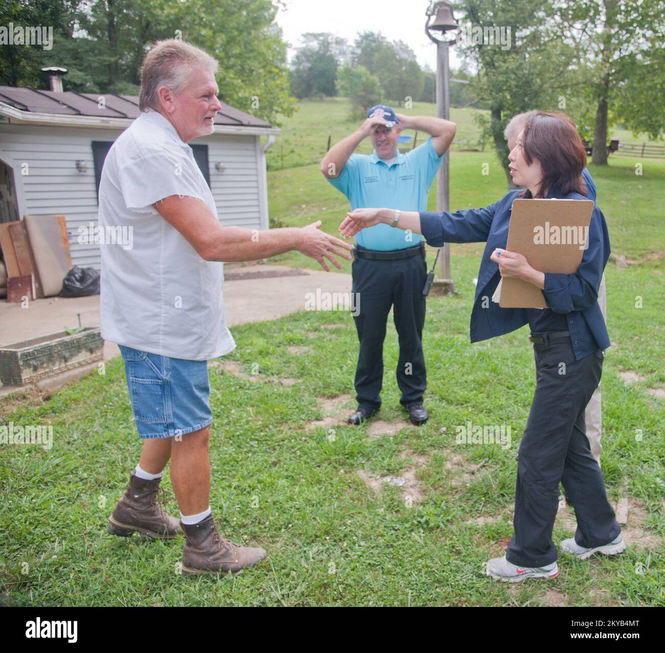 FEMA in Kentucky. Schwere Stürme in Kentucky, Tornados, Stürme