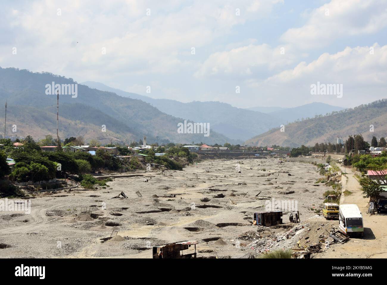 Landschaften im Land Timor-Leste Stockfoto