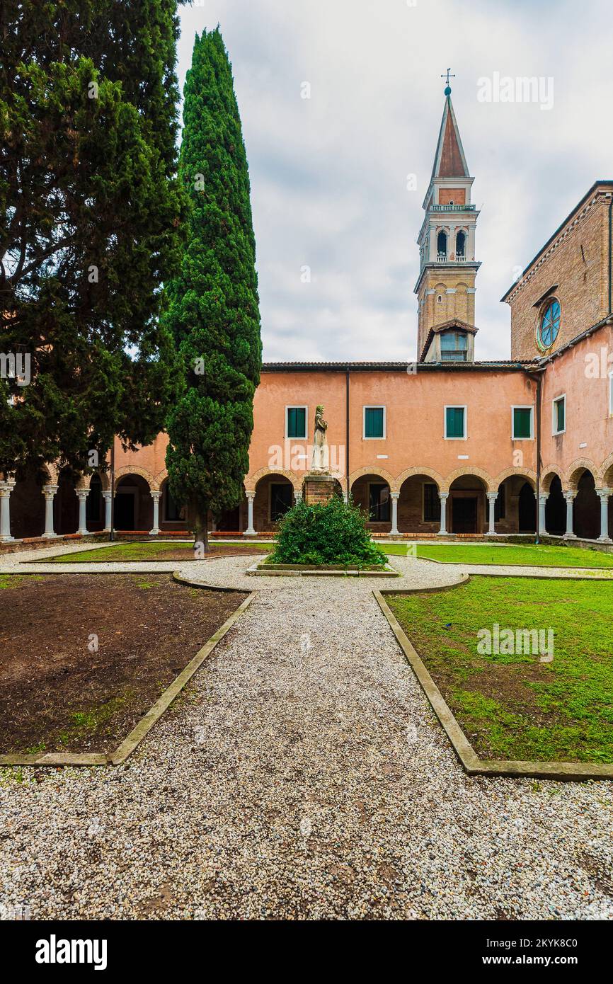 Italien Venetien Venedig - Kirche San Francesco della Vigna - Kloster - Kloster Stockfoto