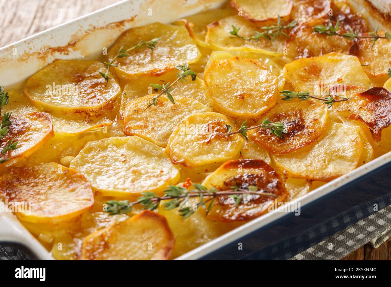 Kartoffel Auf Dem Backblech