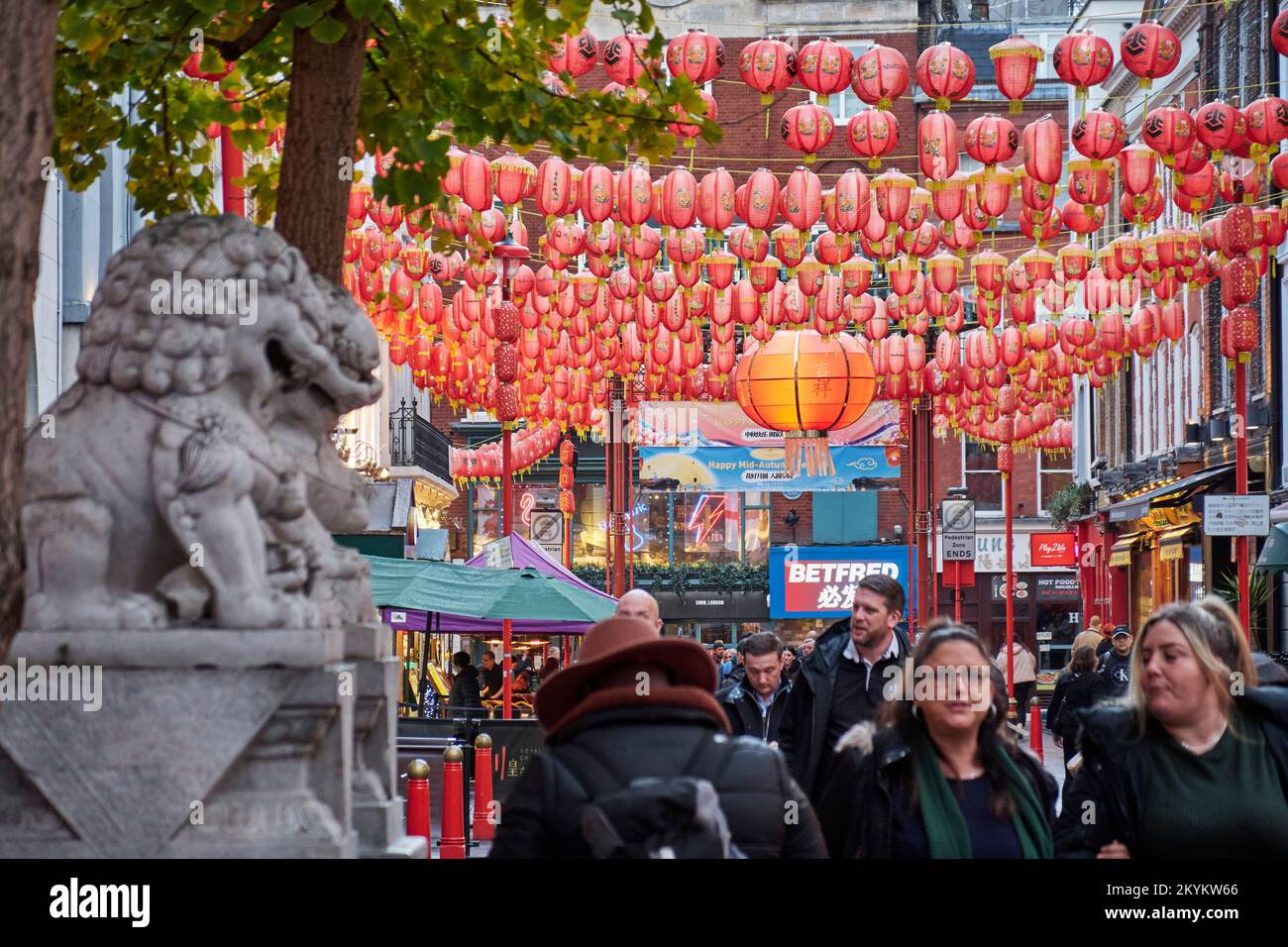 China Town, London Stockfoto