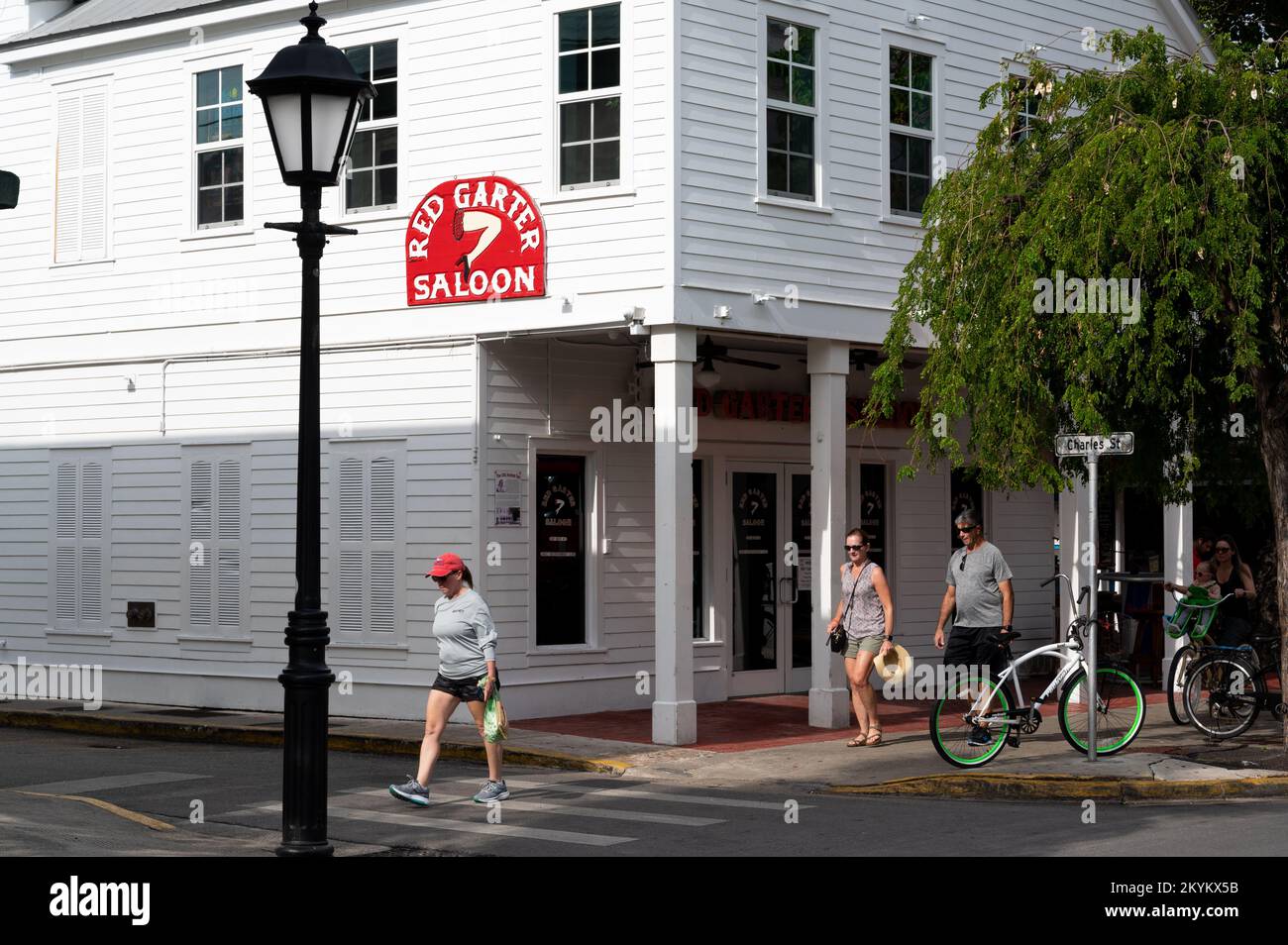 Altes Gebäude in Key West, Florida Stockfoto