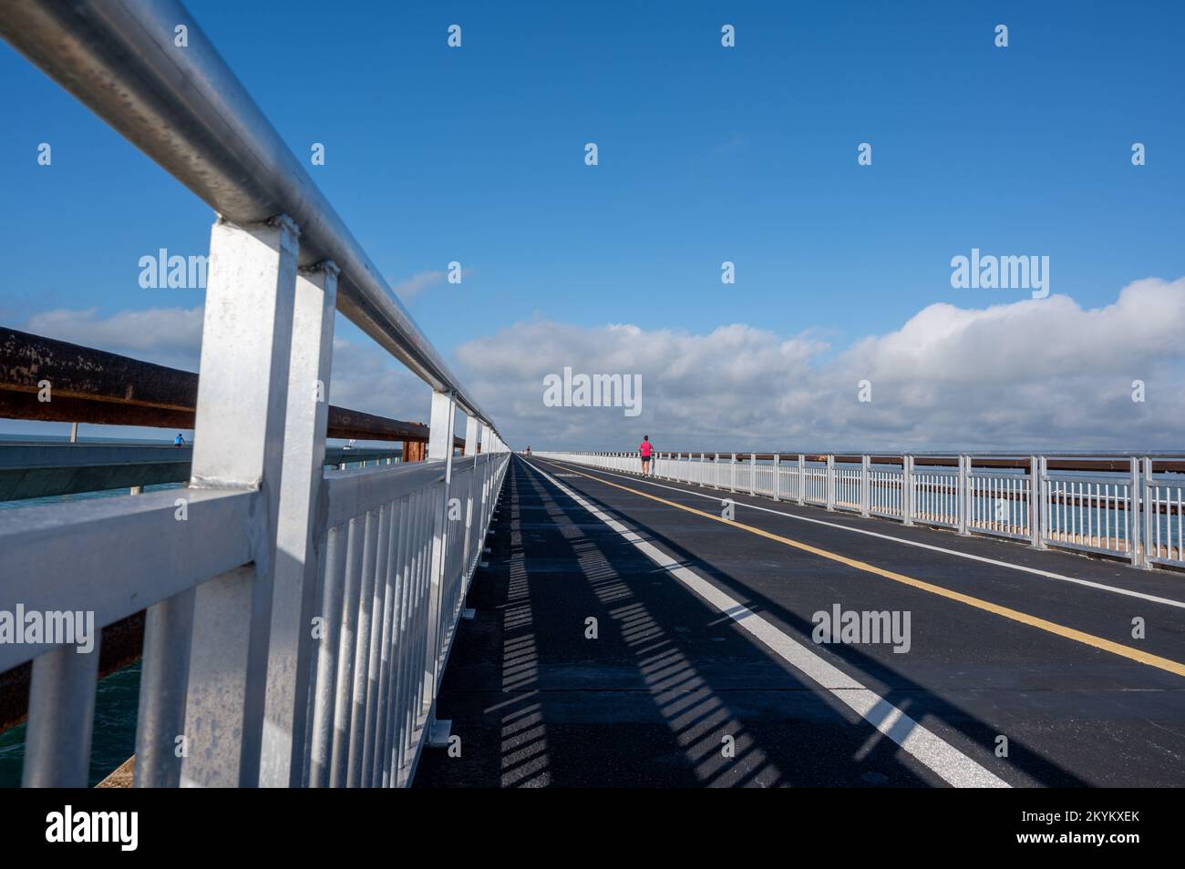 Alte 7-Meilen-Brücke, Keys, Florida Stockfoto