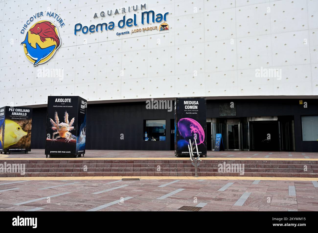 Aquarium Poema del Mar Las Palmas, Gran Canaria Stockfoto