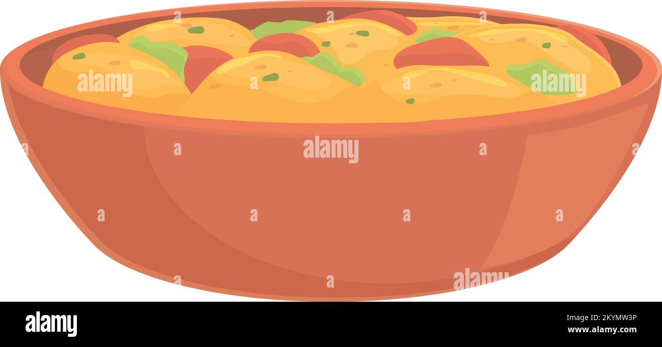 Ramen-Food-Symbol-Cartoon-Vektor. Chinesisches Festival. Reismehl Stock Vektor