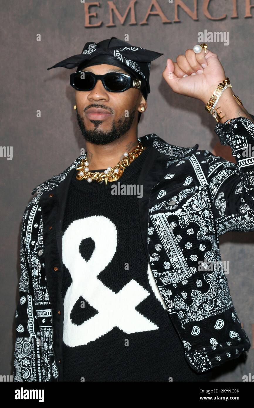 30. November 2022, Westwood, CA, USA: LOS ANGELES - 30. NOVEMBER: Chris Smalls bei der Emancipation Premiere im Village Theater am 30. November 2022 in Westwood, CA (Kreditbild: © Kay Blake/ZUMA Press Wire) Stockfoto