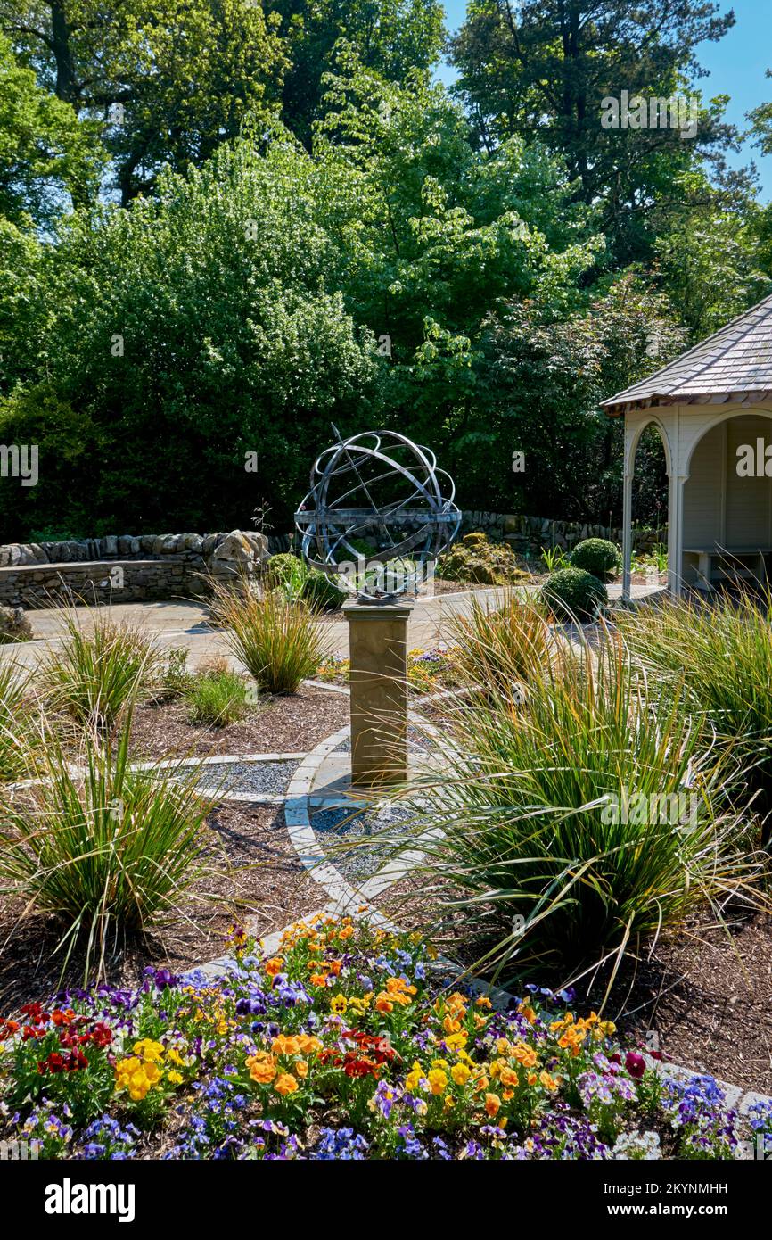 Der Garten der Besinnung in Threave Gardens in der Nähe von Castle