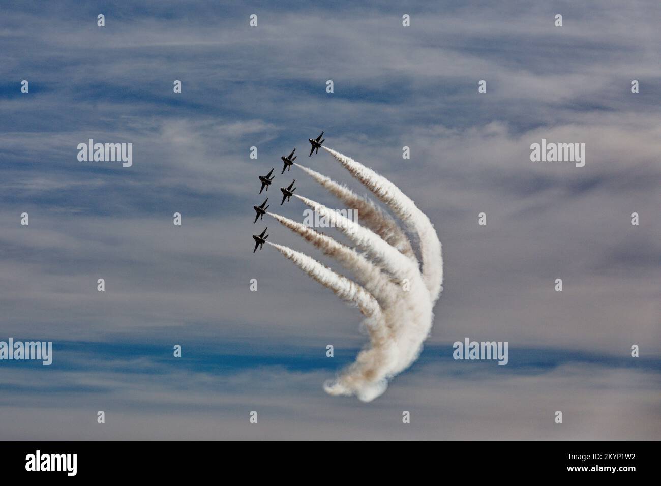 USAF Thunderbirds Air Show Stockfoto