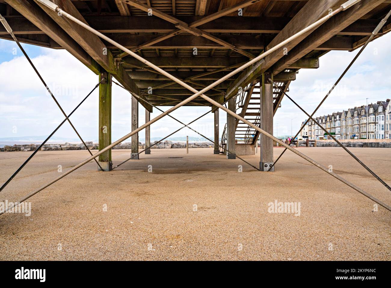 Morecambe Segelclub, Rennbüro Stockfoto