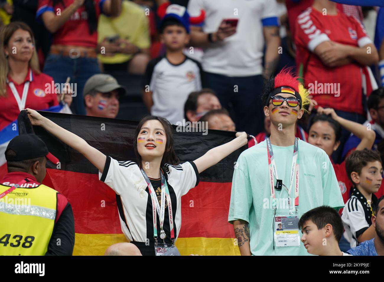 Doha, Katar. Fifa-Weltmeisterschaft. Übereinstimmung 44. Deutschland gegen Costa Rica. 1.. Dezember 2022 Stockfoto