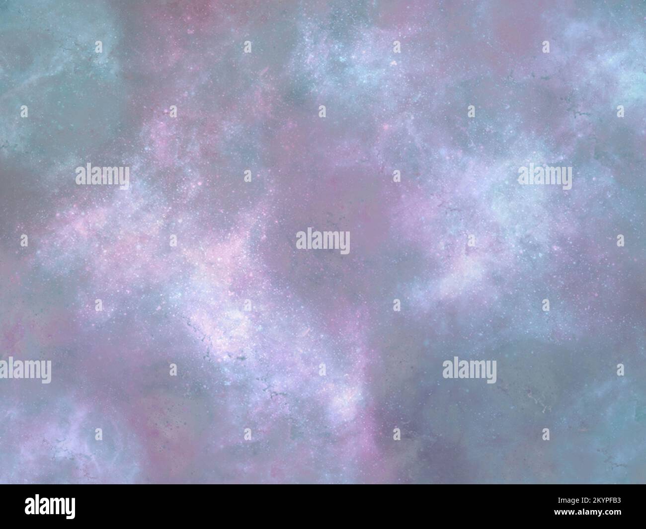 Kosmischer abstrakter lila Hintergrund imitiert farbigen Staub, Farbspritzer Stockfoto