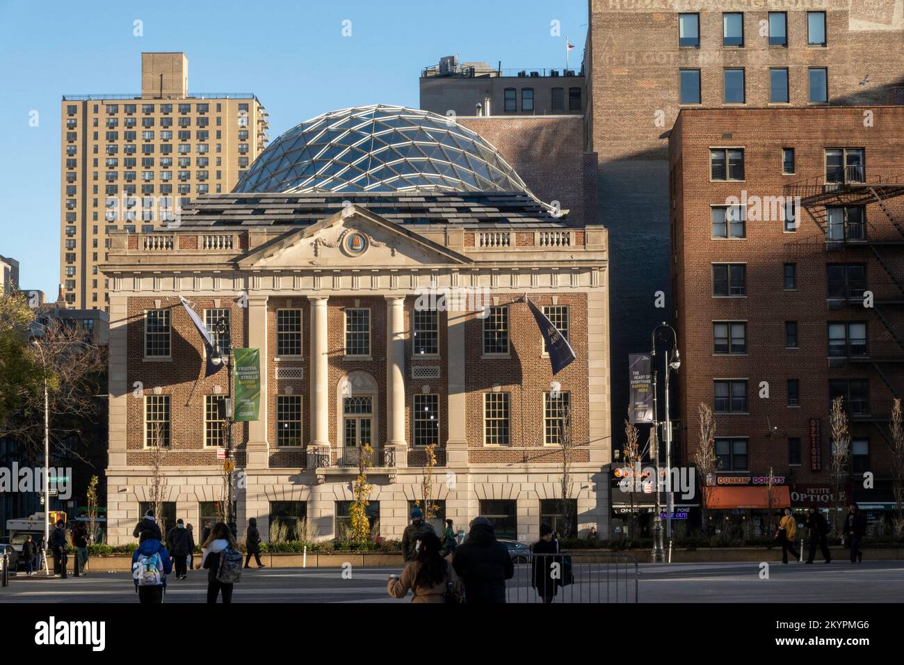 44 Union Square ist das Wahrzeichen des ehemaligen Tammany Hall Headquarters in New York City, USA 2022 Stockfoto