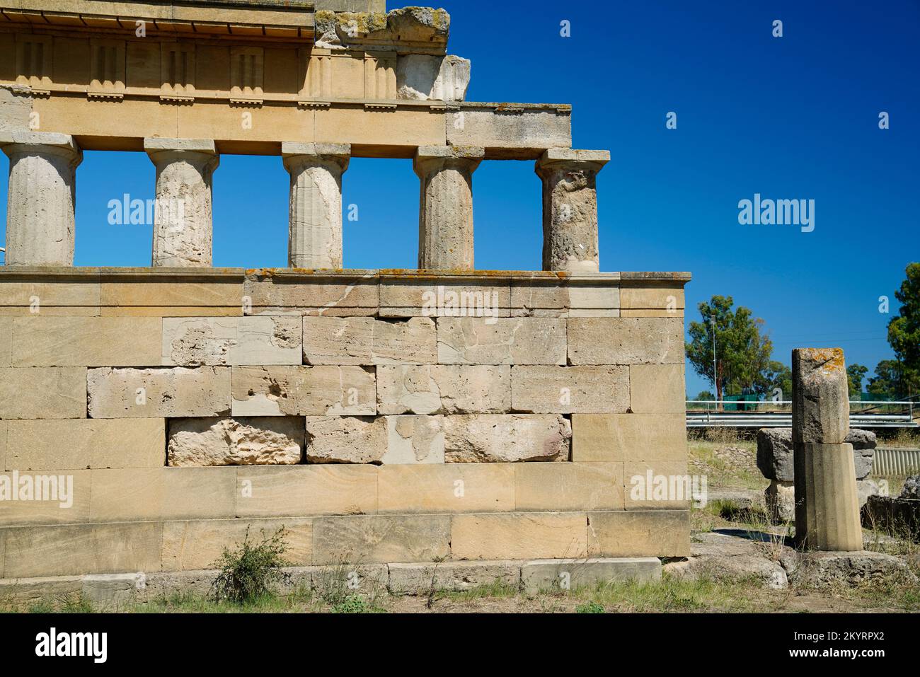 Standort Archeologico di Metaponto, Region Basilicata, Provinz Matera, Italien Stockfoto