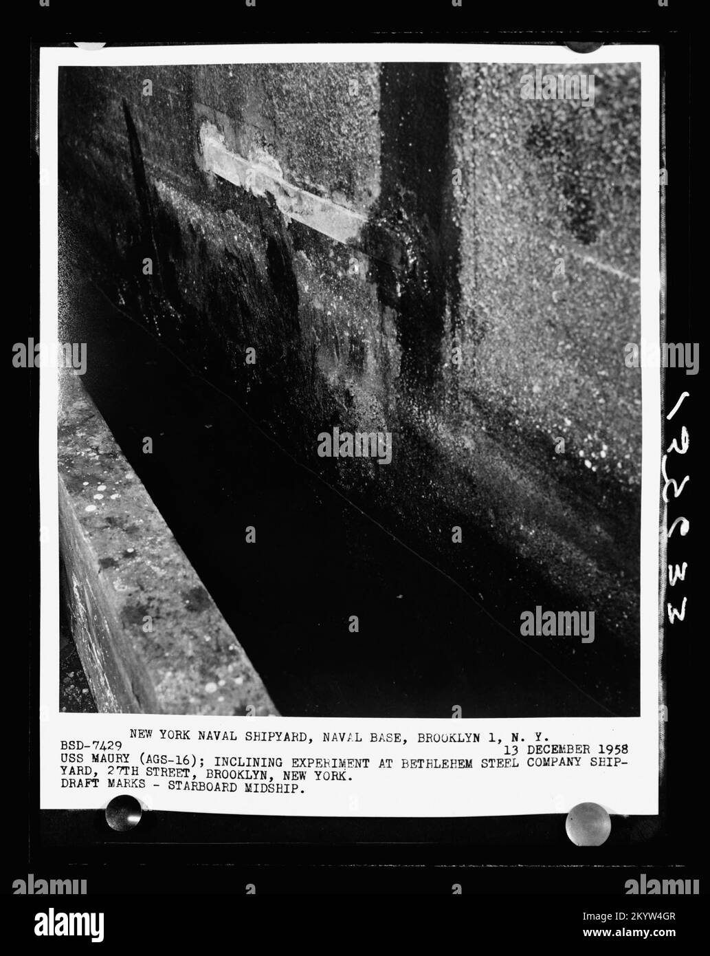 AGS-16 Maury, Schiffe, Marineschiffe, Boote, Marineschichte, Die Marine Stockfoto