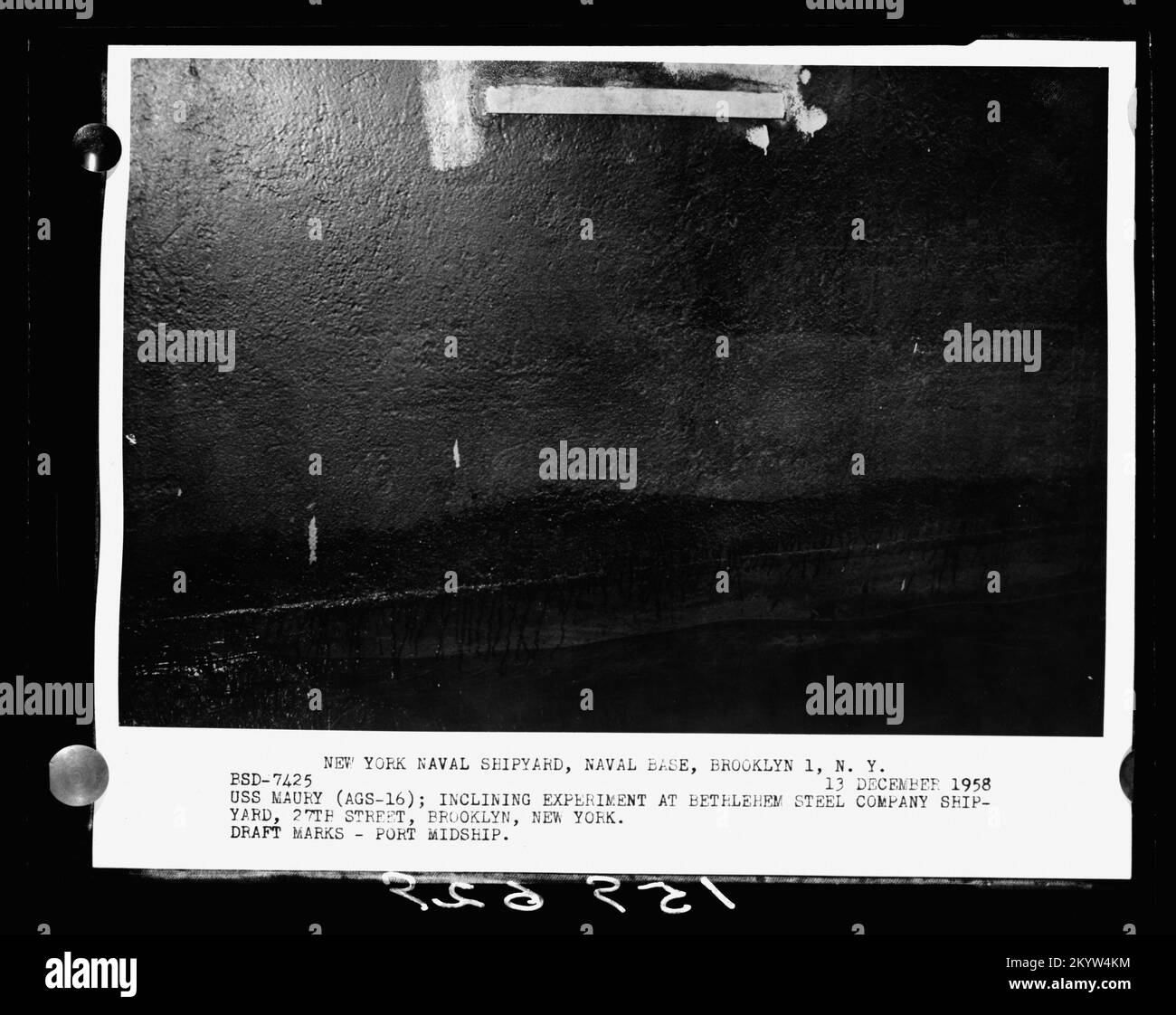 AGS-16 Maury, Schiffe, Marineschiffe, Boote, Marineschichte, Die Marine Stockfoto