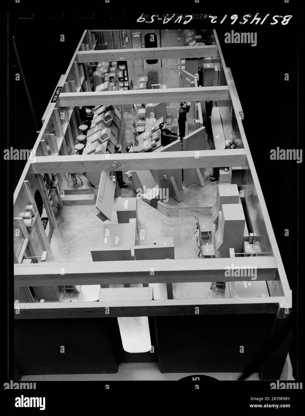 CVA 59 Forrestal [19-NN-CVA 59 Forrestal-145612] , Schiffe, Marineschiffe, Boote, Geschichte der Marine, Die Marine Stockfoto