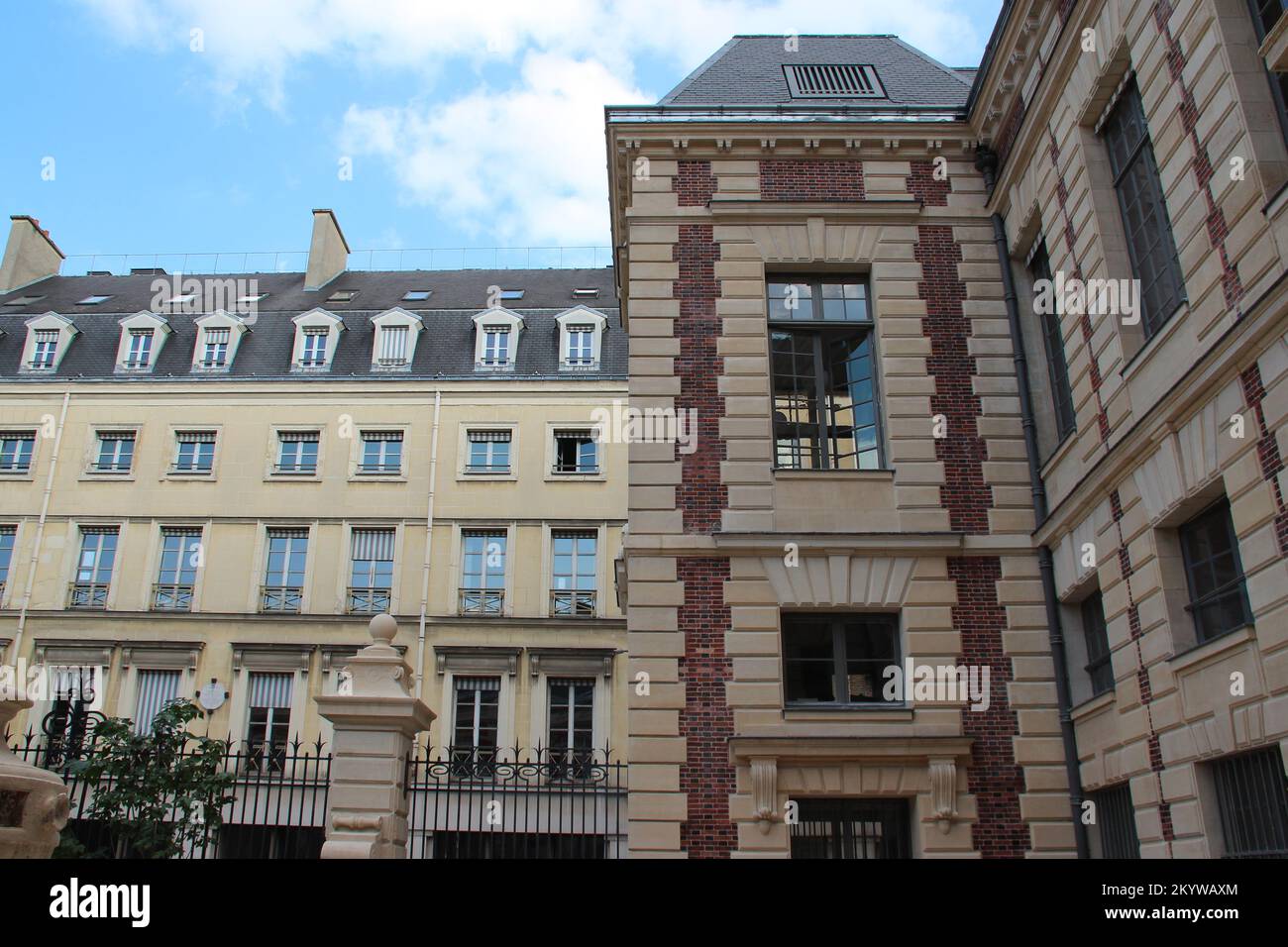 Französische Nationalbibliothek (bnf richelieu) in paris (frankreich) Stockfoto