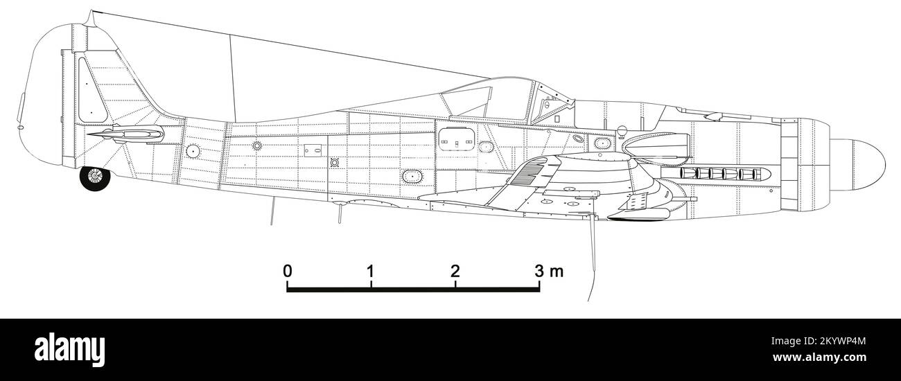 FockeWulf FW 190D9 Stockfotografie Alamy