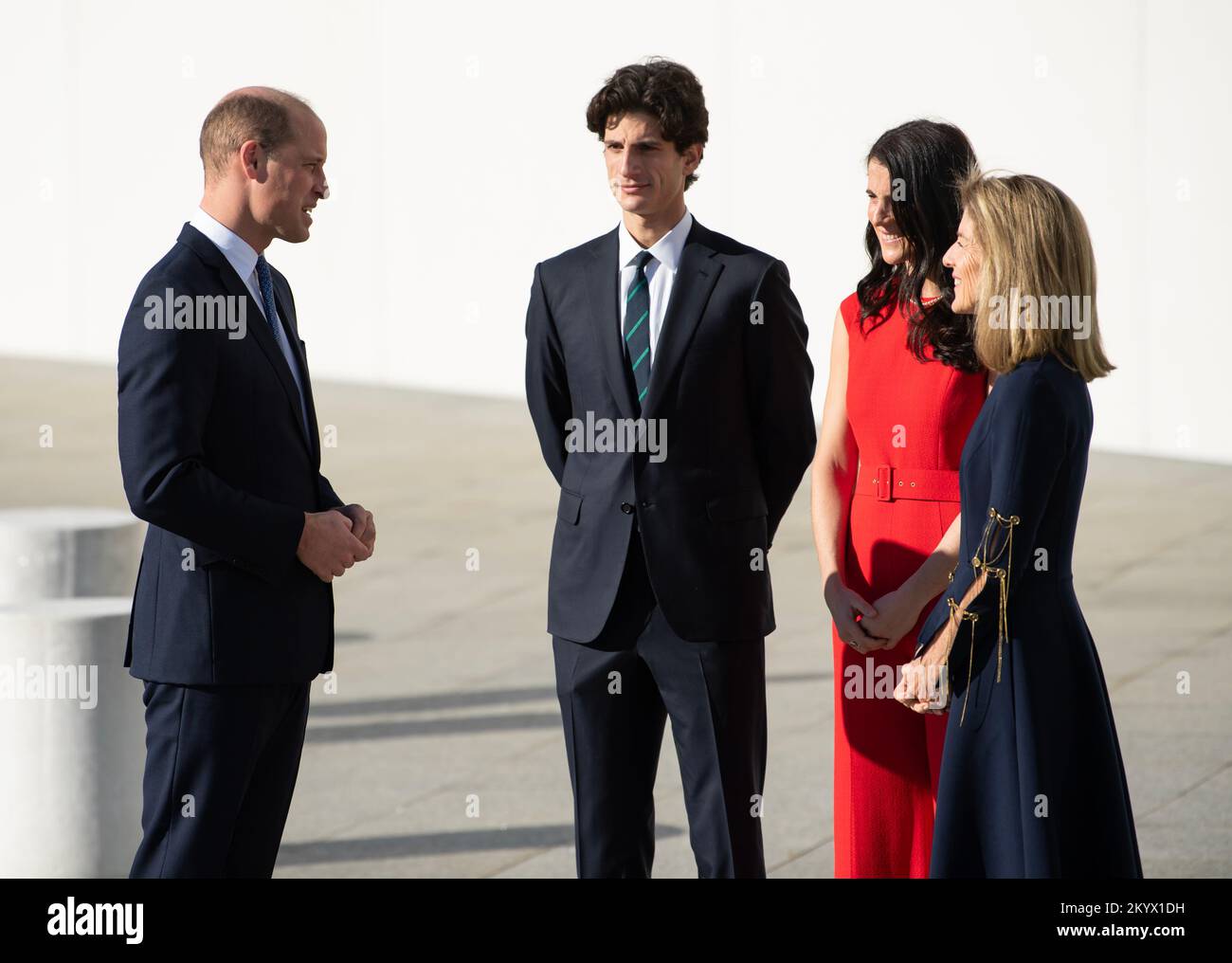 2.. Dezember 2022. Boston, USA. Prinz William, der Prinz von Wales, Prinz William, Jack Schlossberg Kennedy, Tatiana Schlossberg Kennedy und Caroline Kennedy besuchen die John F. Kennedy Presidential Library and Museum, wo er die Botschafterin Caroline Kennedy traf und eine kurze Führung durch das Museum erhielt. Anschließend traf er sich mit Joe Biden Credit Doug Peters/EMPICS/Alamy Live News Stockfoto 2.. Dezember 2022. Boston, USA. Prinz William, der Prinz von Wales, Prinz William, Jack Schlossberg Kennedy, Tatiana Schlossberg Kennedy und Caroline Kennedy besuchen die John F. Kennedy Presidential Library and Museum, wo er die Botschafterin Caroline Kennedy traf und eine kurze Führung durch das Museum erhielt. Anschließend traf er sich mit Joe Biden Credit Doug Peters/EMPICS/Alamy Live News Stockfoto
