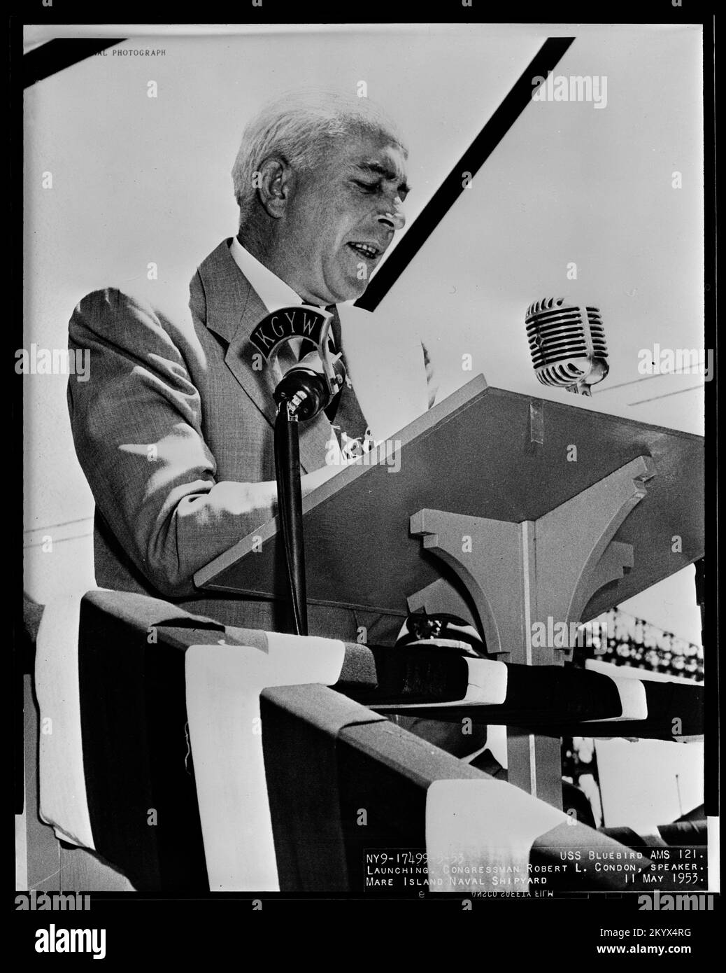 AMS-121 Blauer Vogel, Schiffe, Marineschiffe, Boote, Marinegeschichte, Die Marine Stockfoto