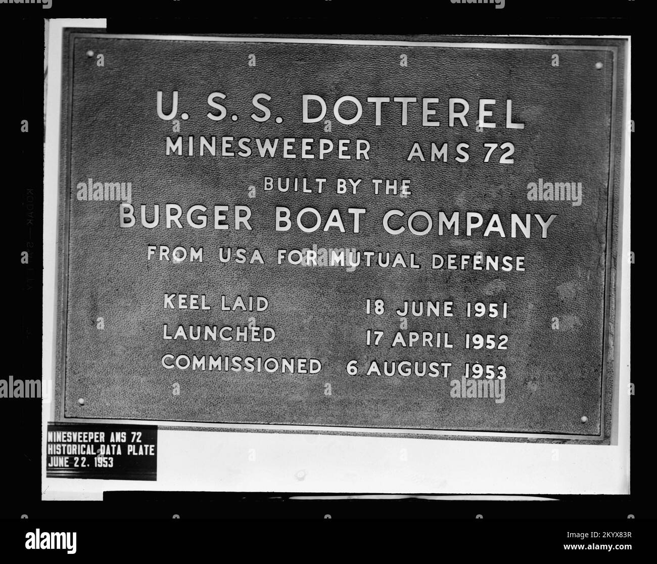 AMS-72, Schiffe, Marineschiffe, Boote, Marinegeschichte, Die Marine Stockfoto
