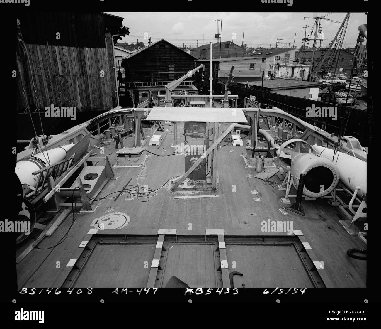 AM-447 Guide, Schiffe, Marineschiffe, Boote, Marineschichte, Die Marine Stockfoto