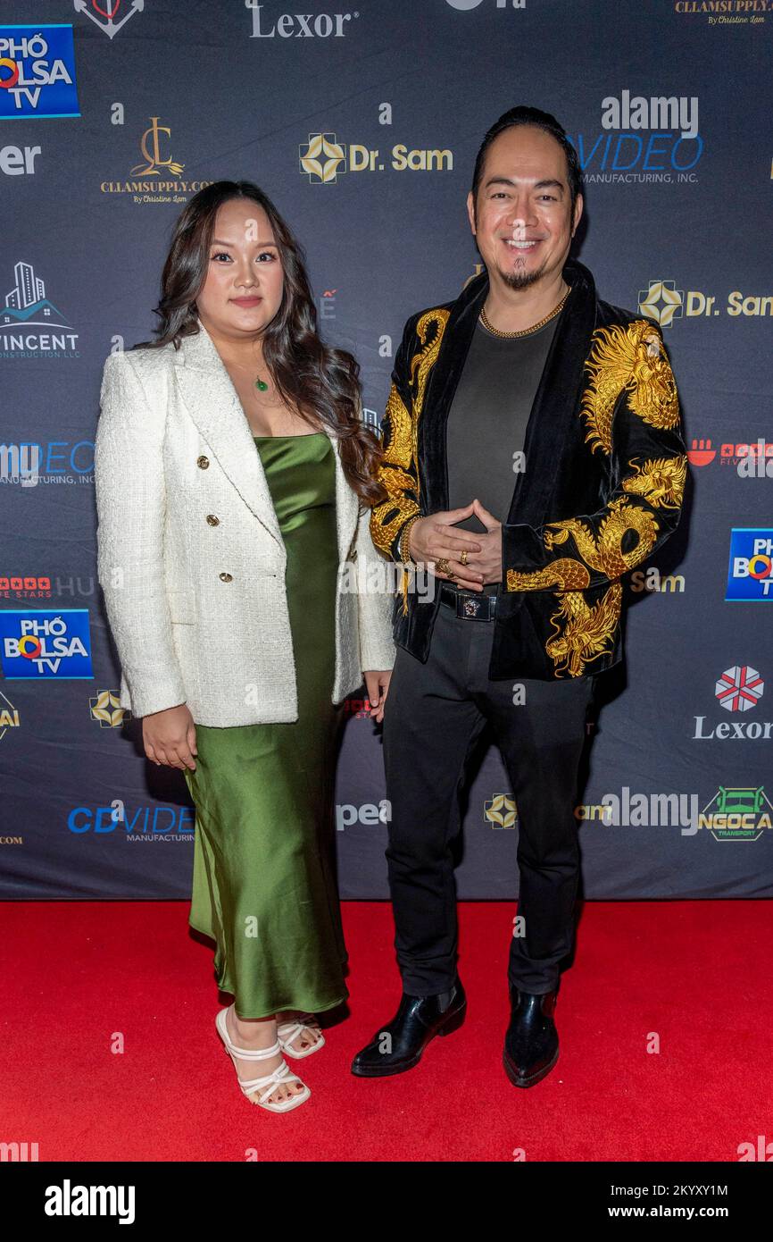 Kalifornien, USA. 01.. Dezember 2022. Anne Oliver, Alan Ford, nimmt an der Wohltätigkeitsgala der SAM Foundation zum 15-jährigen Jubiläum bei QD Venue, Westminster, CA, Dezember 1. 2022 Teil. Kredit: Eugene Powers/Alamy Live News Stockfoto