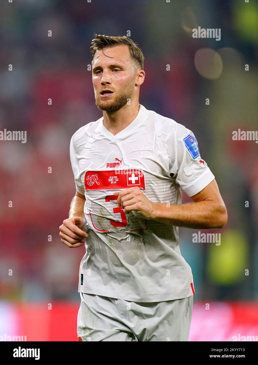 Silvan Widmer aus der Schweiz während des Gruppenspiels der FIFA