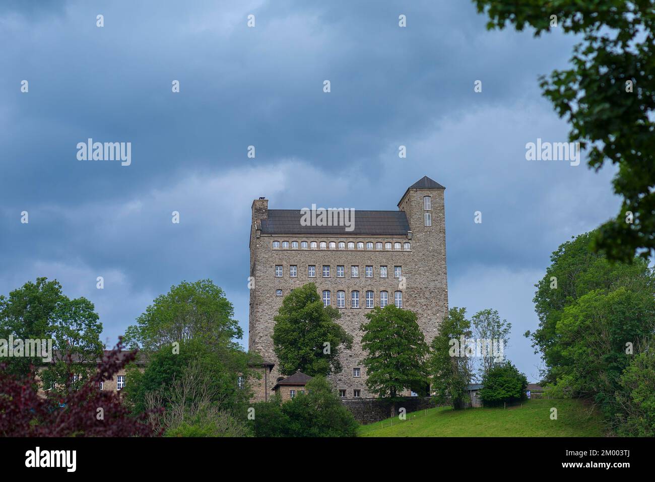 Generaloberst Beck Barracks, ehemaliger NSDAP-Ordensburg, sogenannte Adolf Hitler School, Sonthofen, Allgäu, Bayern, Deutschland, Europa Stockfoto