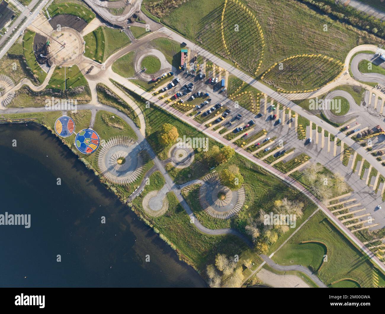 Almere, 16.. November 2022, Niederlande. Gartenausstellung Floriade in der niederländischen Stadt Almere seit 1960 einmal alle zehn Jahre. Welt Stockfoto