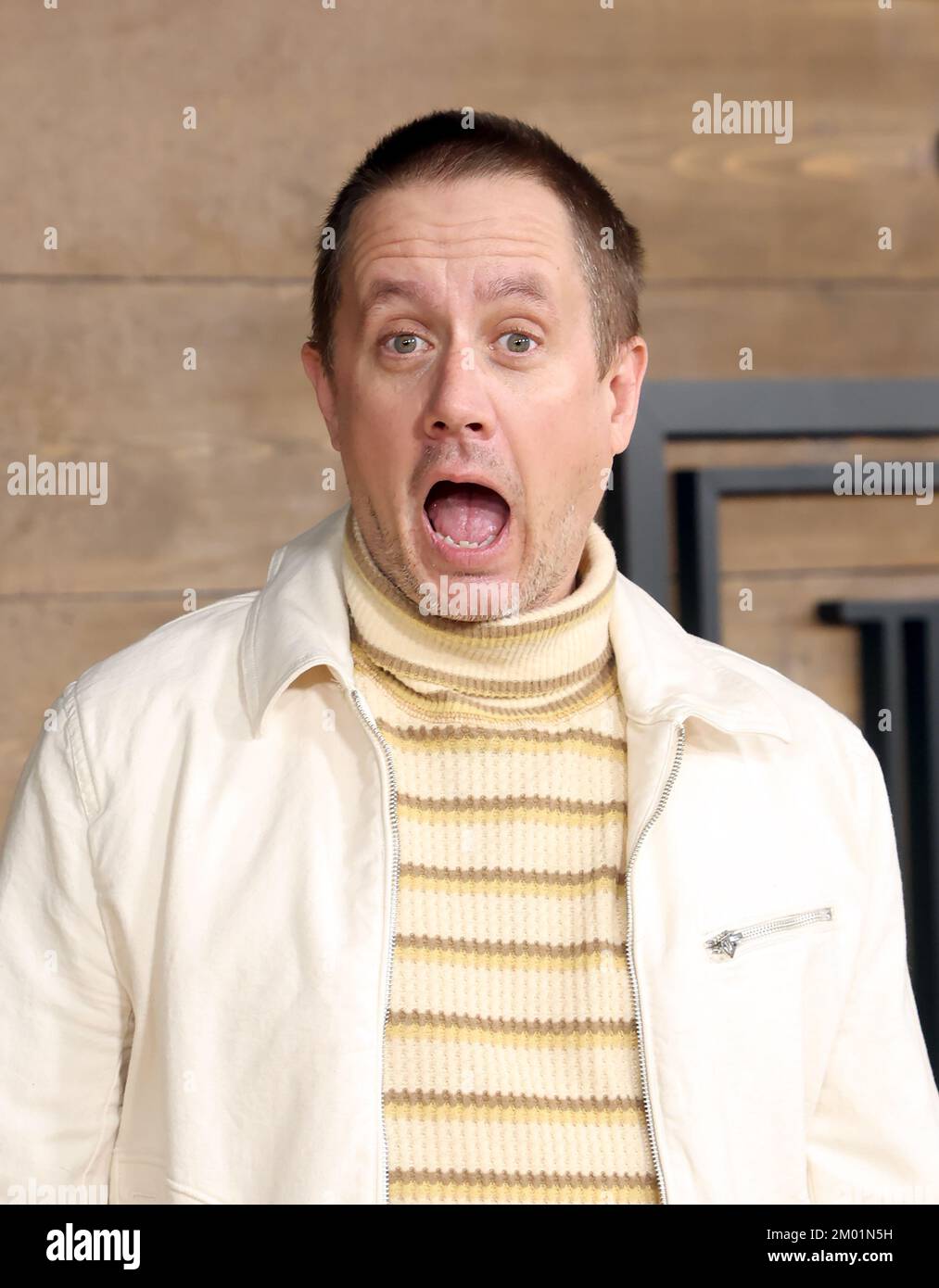 Los Angeles, Ca. 2.. Dezember 2022. Chad Lindberg auf der Los Angeles Premiere von Paramount 1923 bei der Hollywood American Legion Post 43 in Los Angeles, Kalifornien, am 2. Dezember 2022. Kredit: Faye Sadou/Media Punch/Alamy Live News Stockfoto