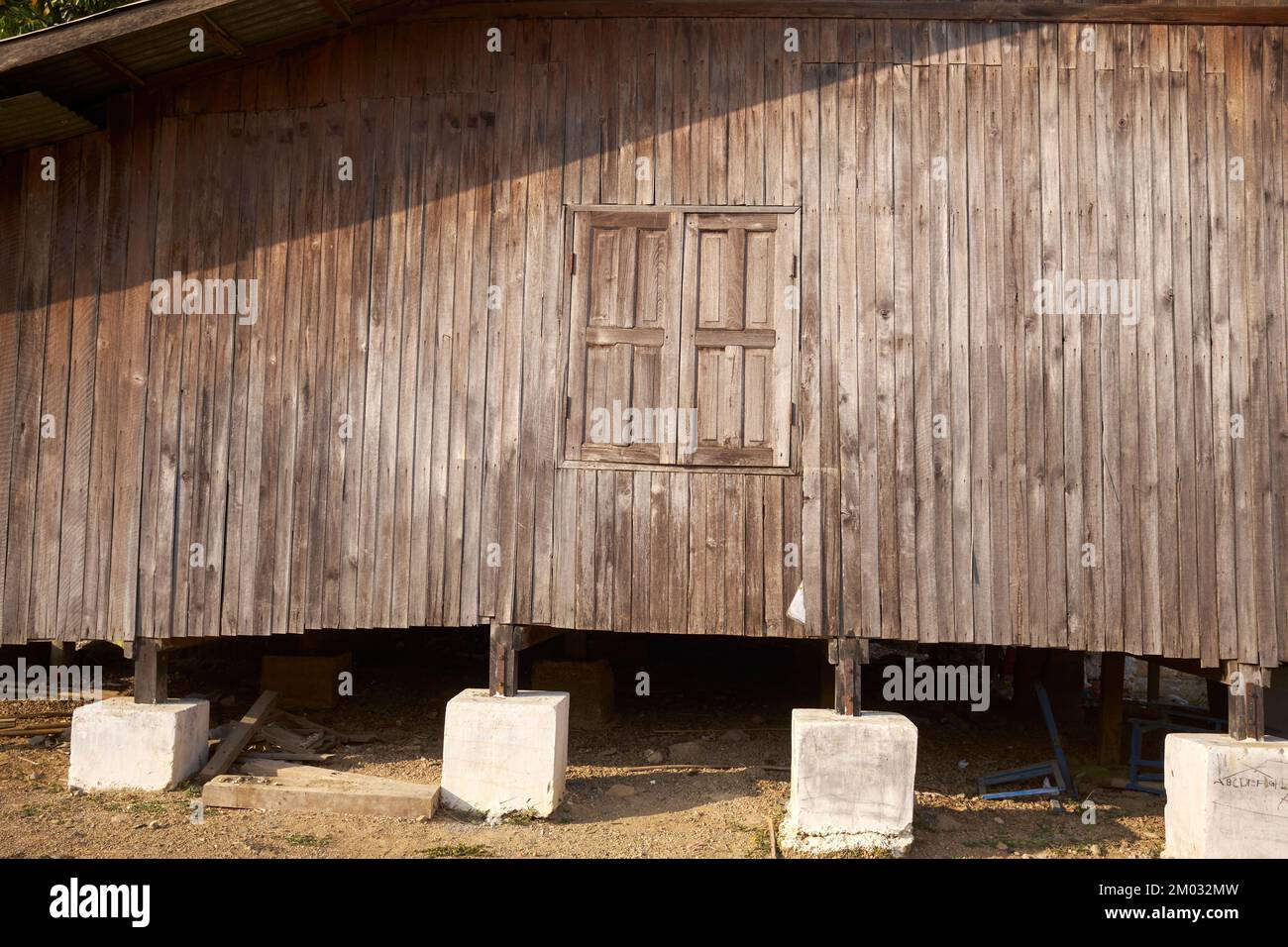 Stilt House Shack in Nyaung Schwe Inle Lake Myanmar Stockfoto