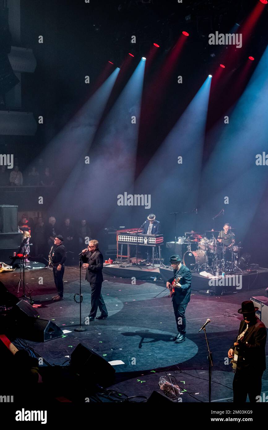 Wahnsinn, ein Abend zum Feiern von Sir Peter Blake in der Royal Festival Hall zu seinem 90.. Geburtstag eine Hommage und Feier, organisiert von Paul Weller. Stockfoto