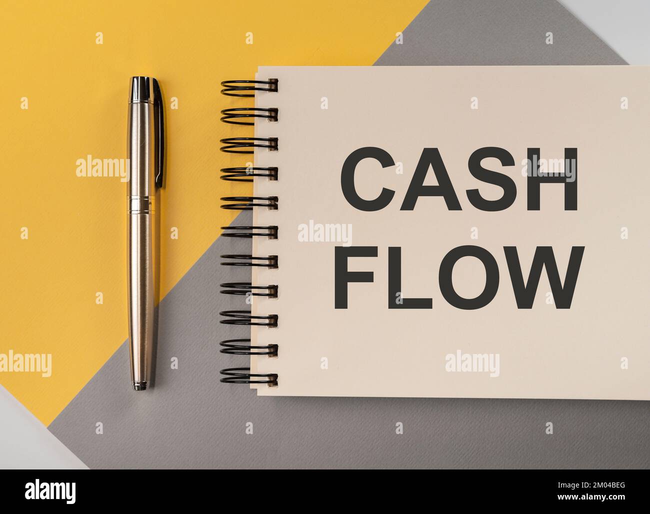 Cashflow, Kapitalflussrechnung. Finanzmanagement-Konzept. Hochwertiges Foto Stockfoto