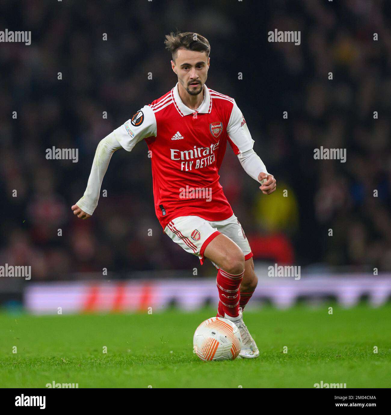 03. November 2022 - Arsenal / FC Zürich - UEFA Europa League - Gruppe A - Emirates Stadion Arsenal Fabio Vieira während des Spiels gegen den FC Zürich Bild : Mark Pain / Alamy Stockfoto