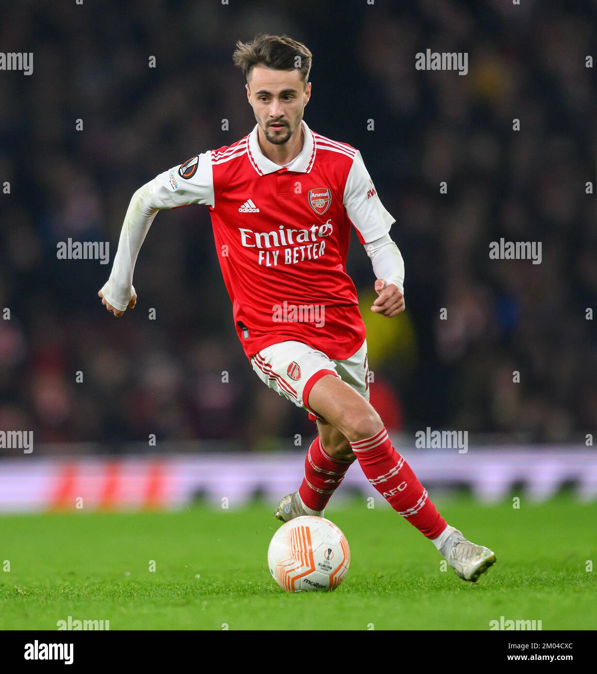 03. November 2022 - Arsenal / FC Zürich - UEFA Europa League - Gruppe A - Emirates Stadion Arsenal Fabio Vieira während des Spiels gegen den FC Zürich Bild : Mark Pain / Alamy Stockfoto