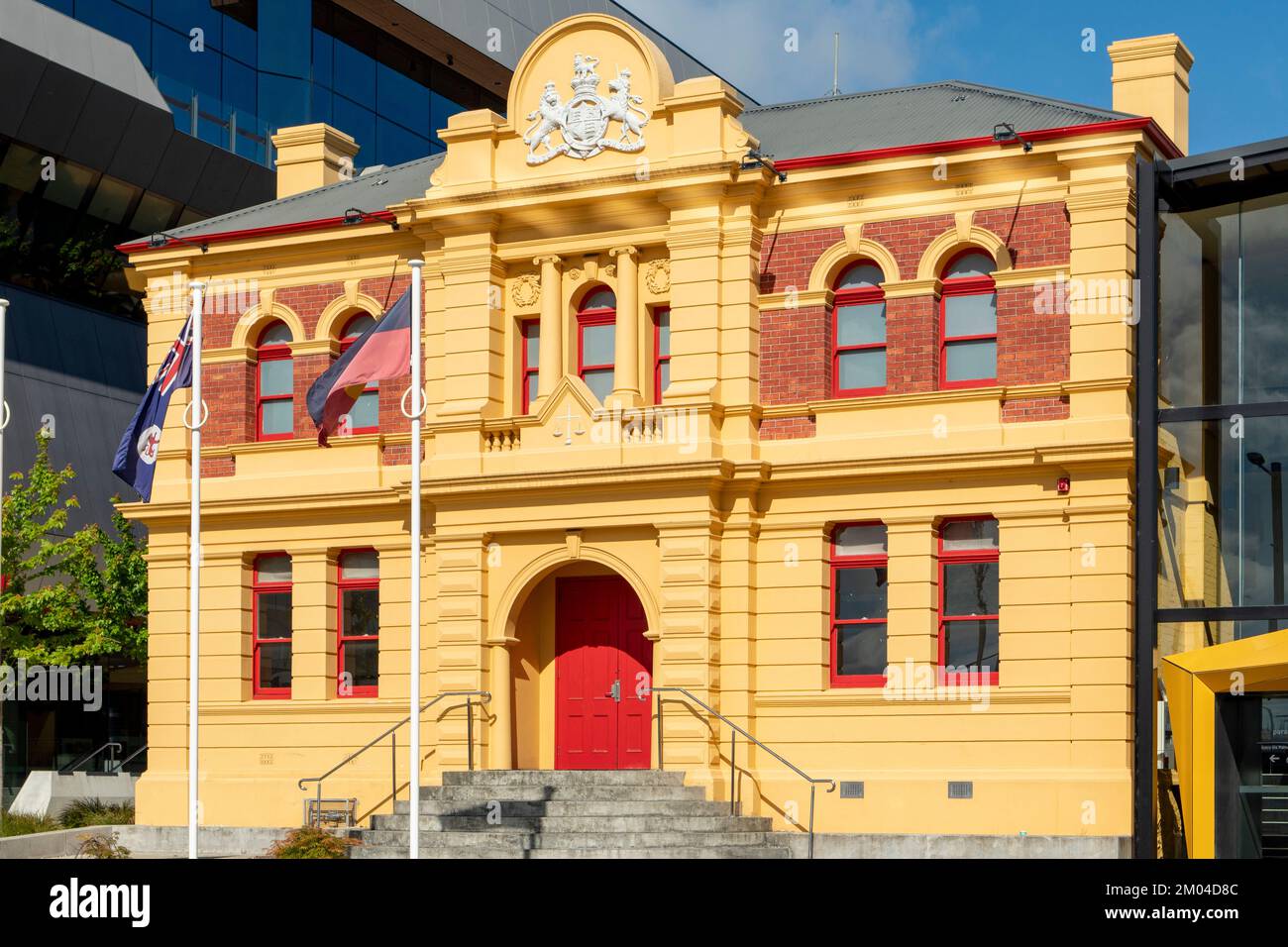 Old Town Hall Complex, Devonport, Tasmanien, Australien Stockfoto