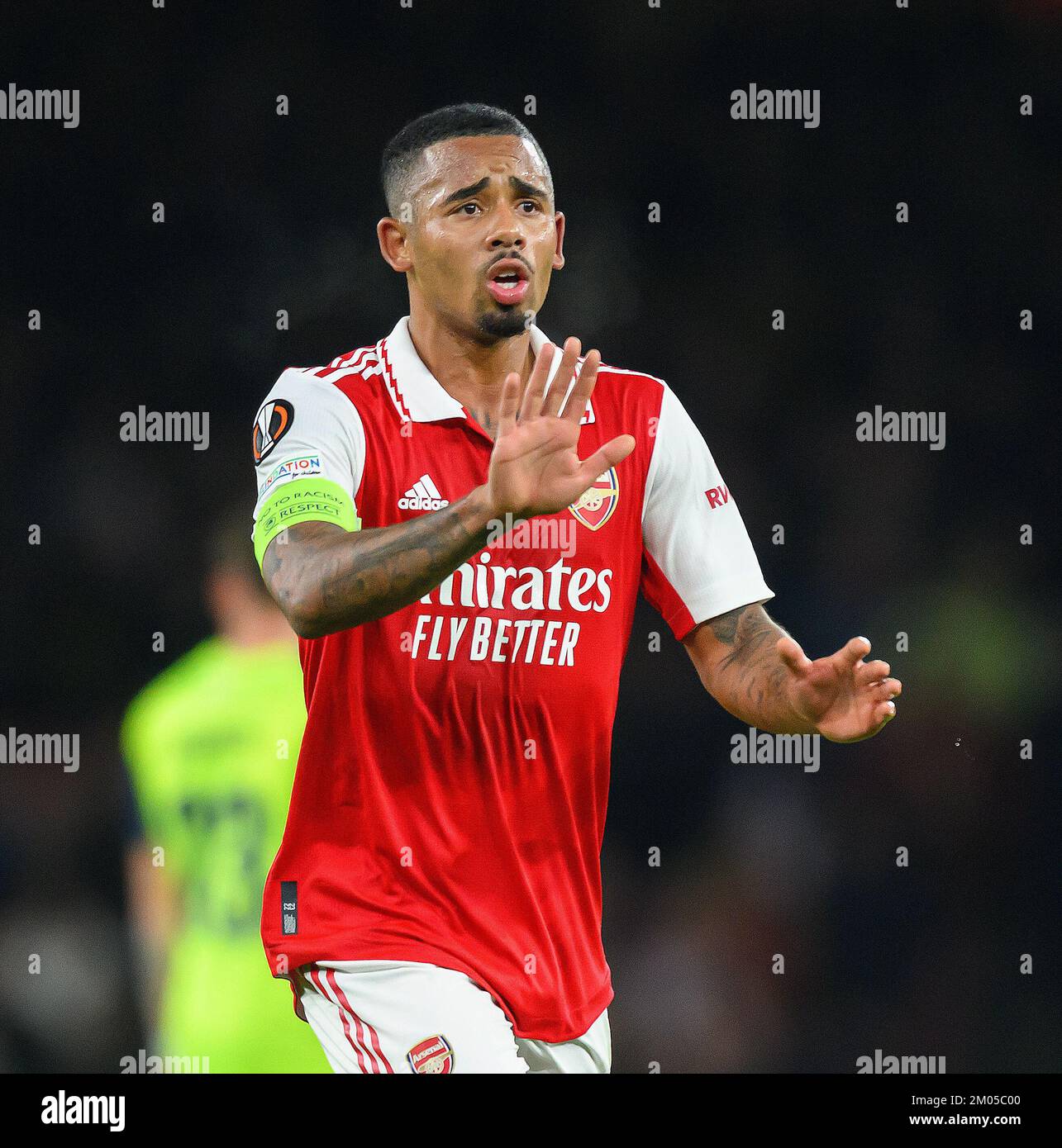 03 November 2022 - Arsenal / FC Zürich - UEFA Europa League - Gruppe A - Emirates Stadion Arsenals Gabriel Jesus während des Spiels gegen den FC Zürich Bild : Mark Pain / Alamy Stockfoto