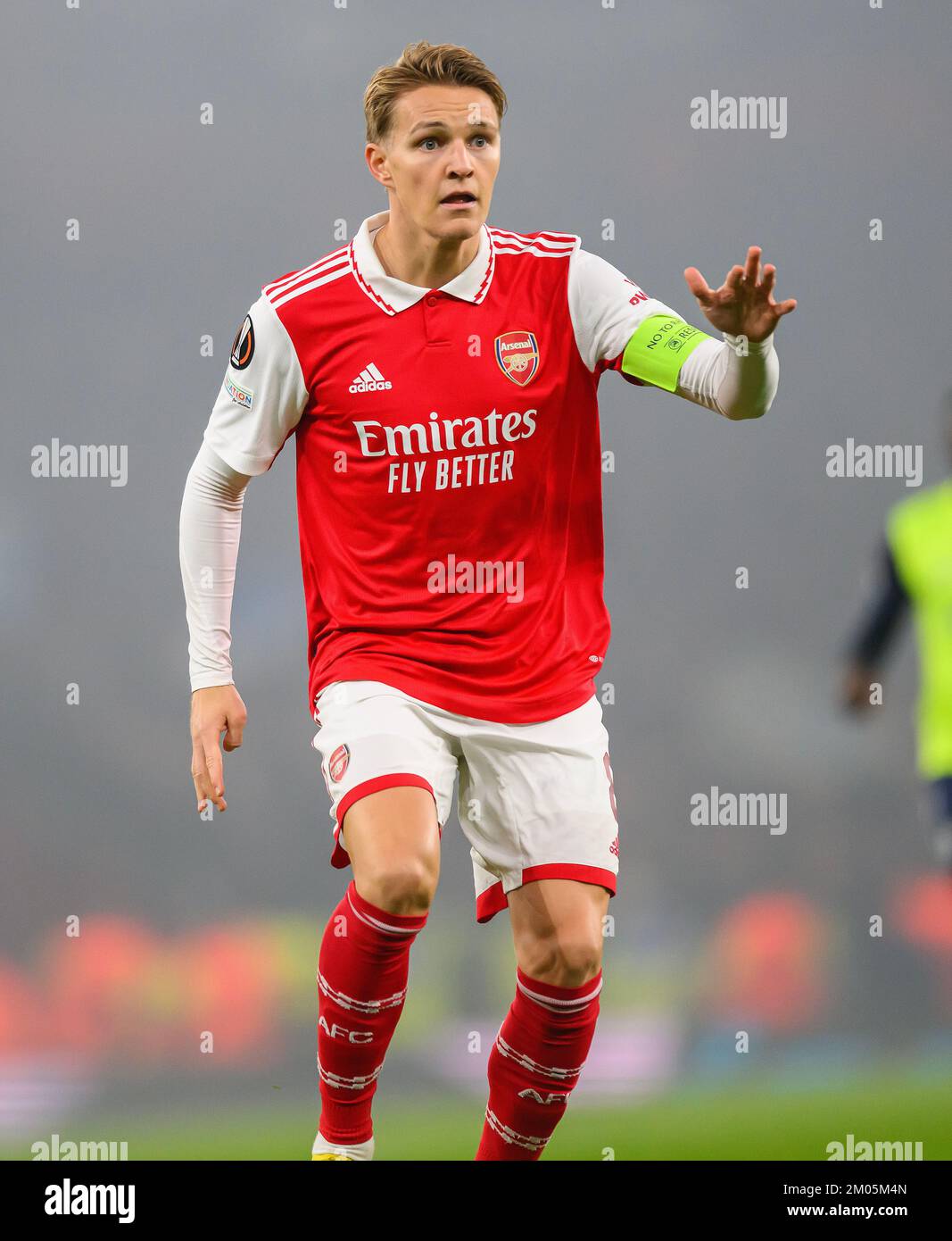 03. November 2022 - Arsenal / FC Zürich - UEFA Europa League - Gruppe A - Emirates Stadion Martin Odegaard von Arsenal während des Spiels gegen den FC Zürich Bild : Mark Pain / Alamy Stockfoto