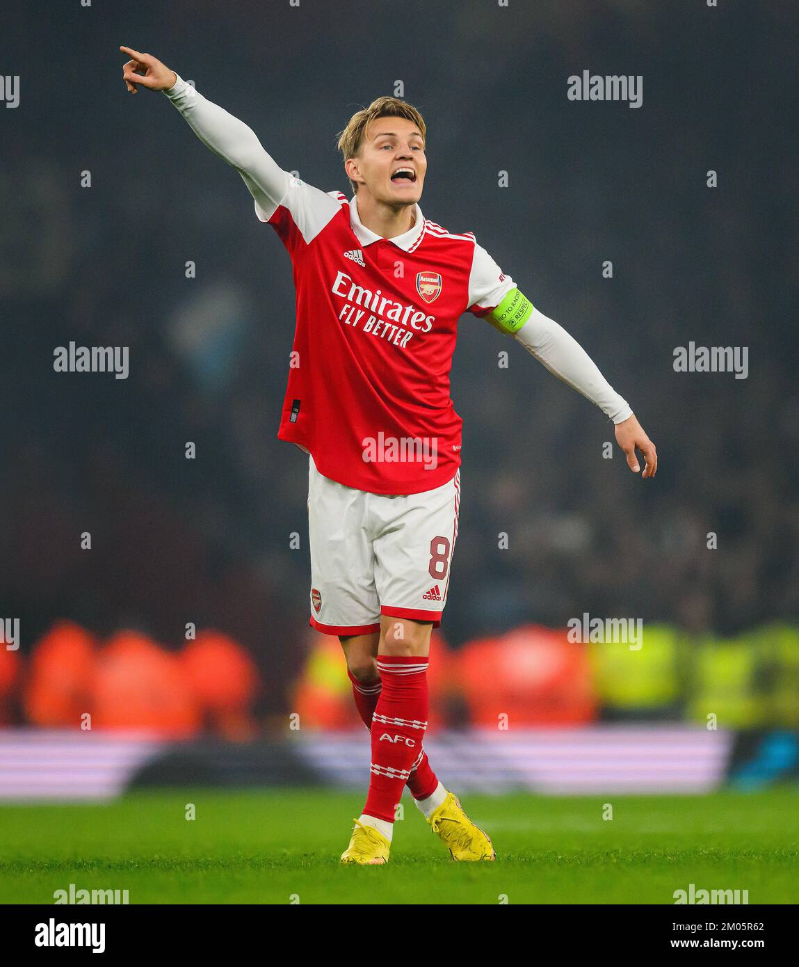 03. November 2022 - Arsenal / FC Zürich - UEFA Europa League - Gruppe A - Emirates Stadion Martin Odegaard von Arsenal während des Spiels gegen den FC Zürich Bild : Mark Pain / Alamy Stockfoto