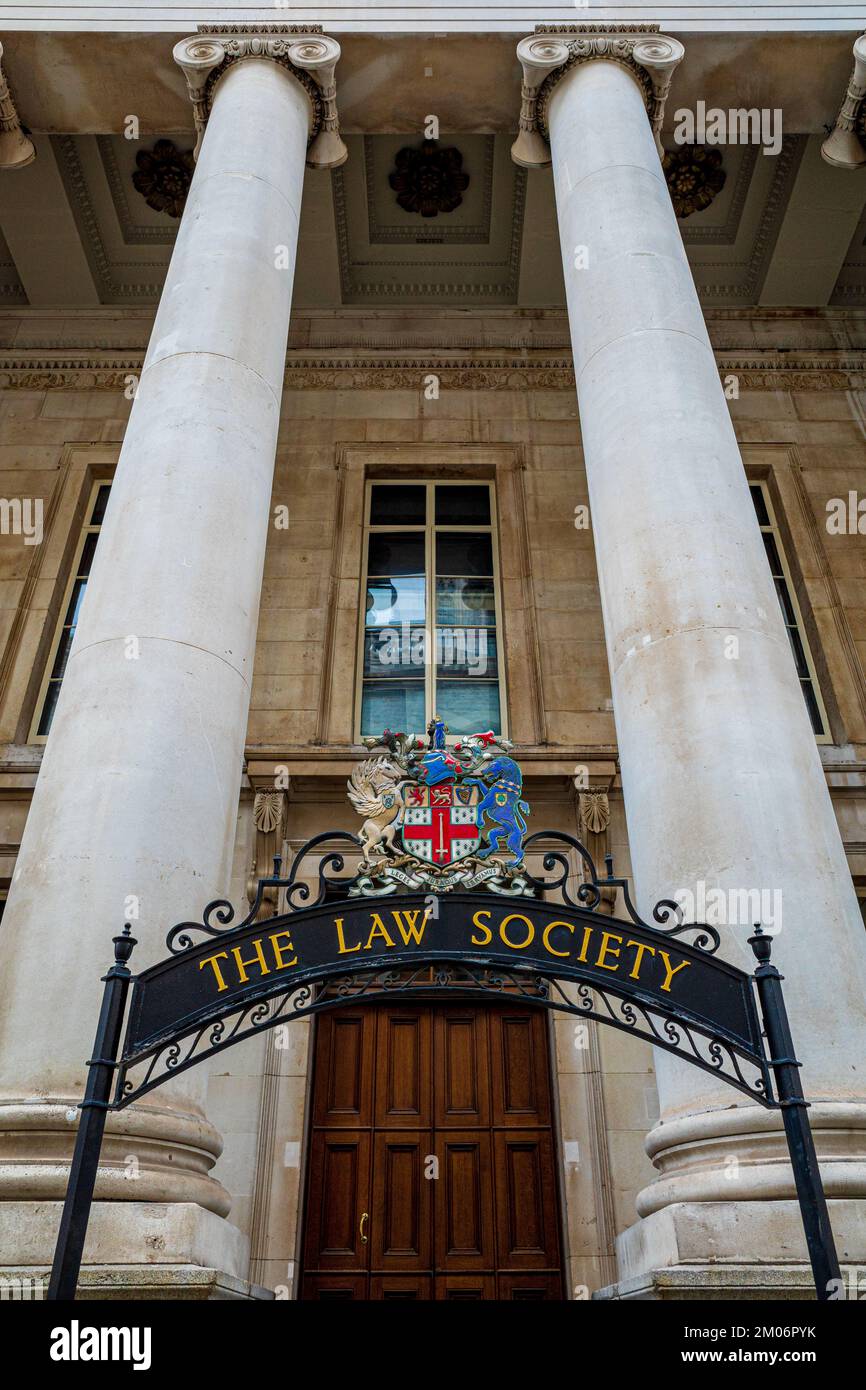 Die Law Society 113 Chancery Lane Central London. Die Law Society of England and Wales ist der Berufsverband, der Anwälte vertritt. Stockfoto